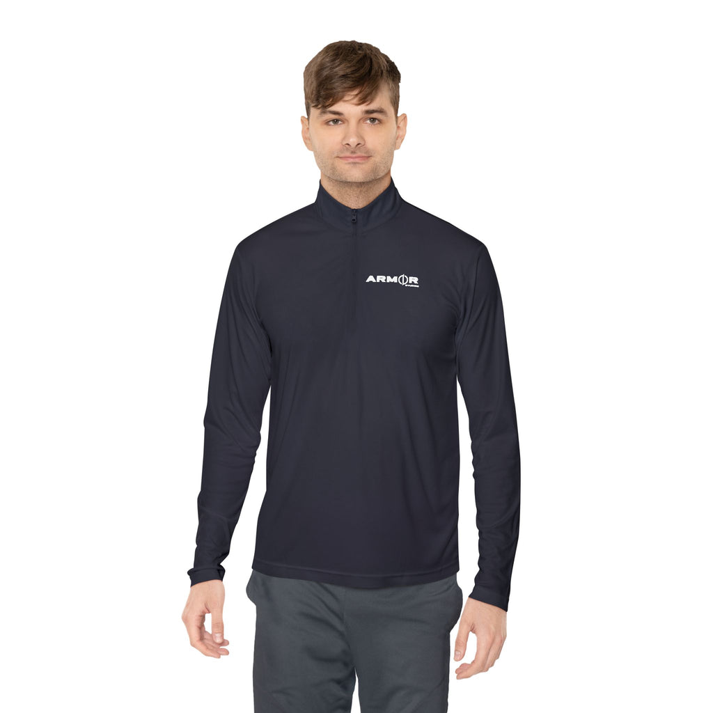 Unisex Quarter-Zip Pullover - Stylish, Versatile Activewear with Unique Back Design