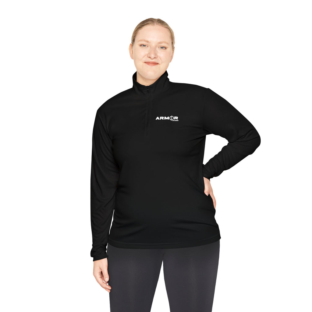 Unisex Quarter-Zip Pullover - Stylish, Versatile Activewear with Unique Back Design