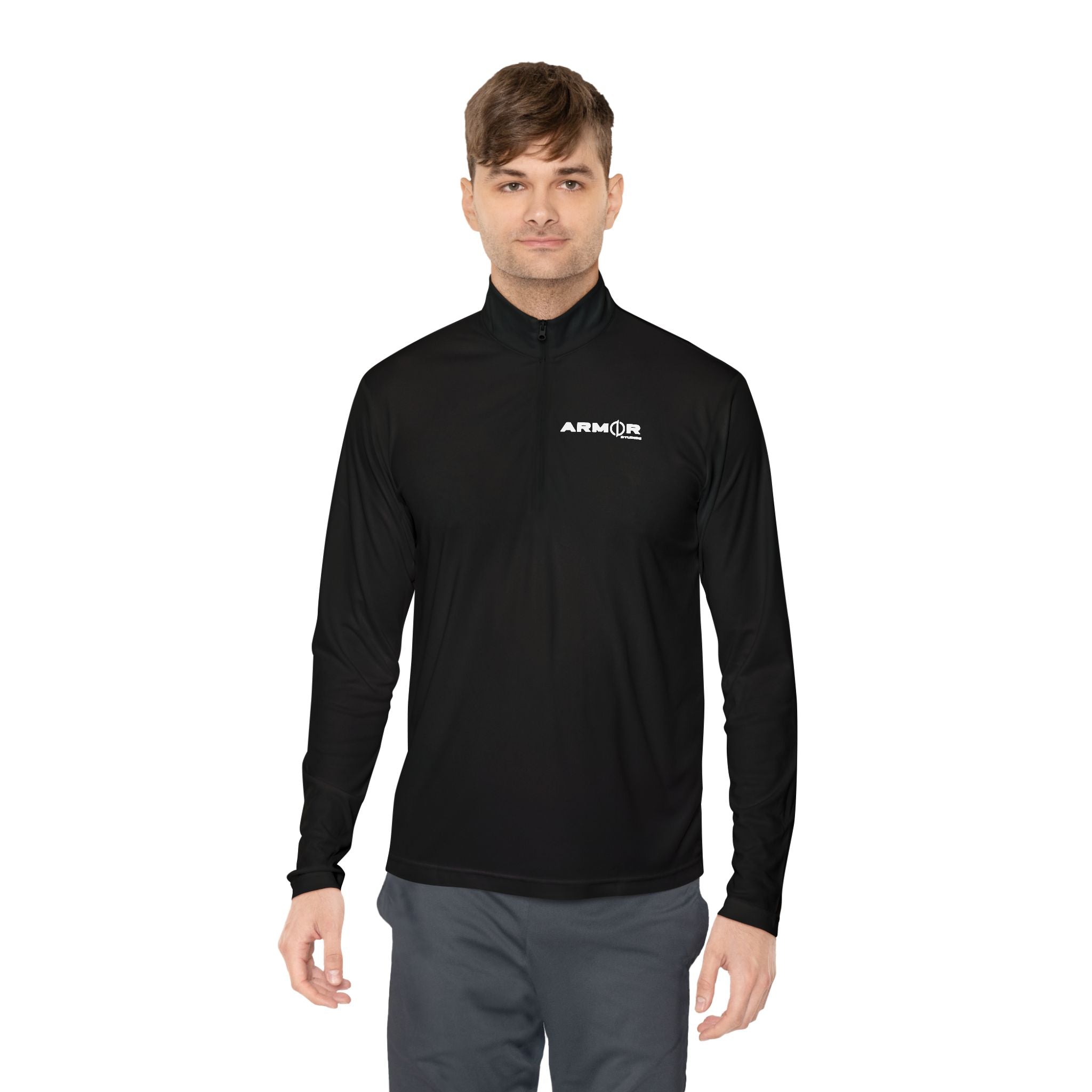 Unisex Quarter-Zip Pullover - Stylish, Versatile Activewear with Unique Back Design