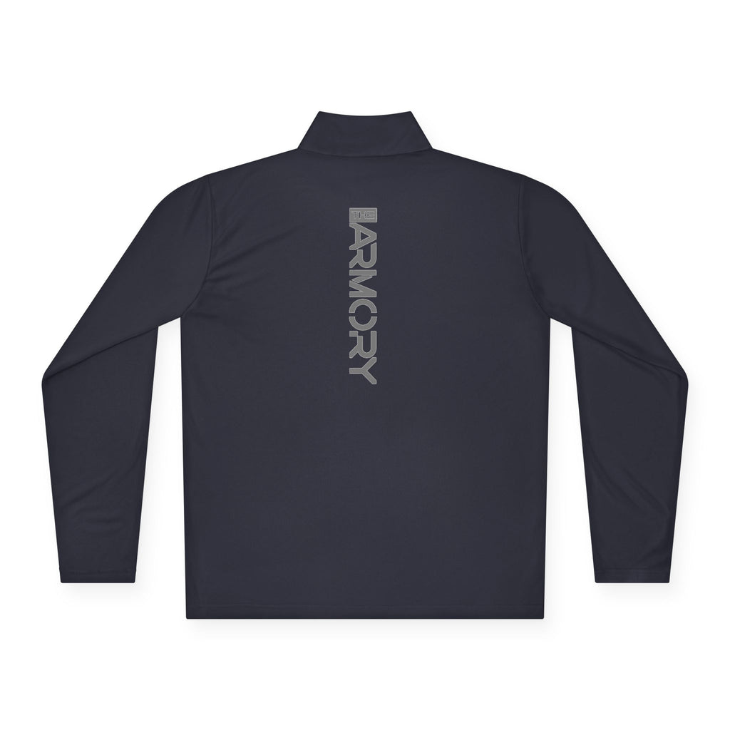 Unisex Quarter-Zip Pullover - Stylish, Versatile Activewear with Unique Back Design